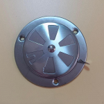 Reguleeritav BBQ suitsuahju &otilde;hutusava grillklapp grillimiseks voolu reguleerimine 95 mm Diameter