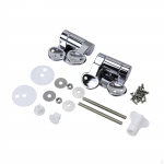 Tualettruumi istme hinged Osad Tsingisulamist Metallihing Lihtne paigaldatav kaane kinnitused