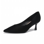 Naiste Madalad Kontsad Kingad Mugavad Kinnise Ninaga Terava Ninaga Kitten Heels Naistele Slip-on Stiletto Kingad T&ouml;&ouml; Kontor &Auml;ri Pulmad Kleidi Kingad 34 must