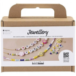 Kit DIY bijoux - Mix cr&eacute;atif - Colliers - Perles - 3 pcs