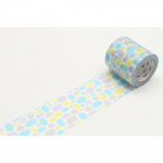 Masking Tape - MASKING TAPE (MT) - CASA pav&eacute;s ronds bleu - pool blue - Ruban adh&eacute;sif d&eacute;coratif