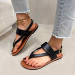 Naiste Minimalistlikud stringid Sandaalid Uus mood Lamedad sandaalid Suvised &otilde;ues, rannapuhkus, vaba aeg naiste kingad 36