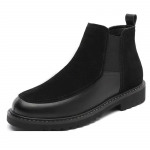 Ehtsad Nahast Meeste Saapad Talvised Briti Stiilis Meeste Chelsea Saapad Mugavad Kulumiskindlad Soojad Meeste Saapad Botas Para Hombre 38 must