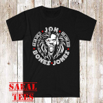 Jon Bones Jones L&otilde;vi MMA V&otilde;itleja Meistri T-s&auml;rk XXXXL