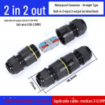 Veekindel v&auml;litingimustes kasutatav pistik: Kiir&uuml;hendusklemm 2/3/4 soonelisele juhtmele