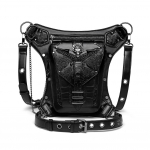 Steampunki daam, &Uuml;he &otilde;larihmaga crossbody kott, Kolju ketiga kott, V&auml;litingimustes mootorratas, V&ouml;&ouml;kotid, Mees