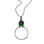 Vanaaegne Luubi Ripats Kaelakee Lugemiseks N&auml;gemispuudega Inimestele Luubi Kaelakee Vanaema Ema Kingitus 5X