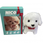 Robotkoer Elektriline Lemmikloom Realistlik Kohev Kutsikas Robot Interaktiivne M&auml;nguasi Koer K&otilde;ndimine Haukumine Saba Liputamine Nagu P&auml;ris Koer Lastele T&auml;iskasvanutele Kingitus D