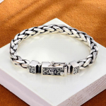 Meeste k&auml;ev&otilde;ru, Kuuba kett, Domineerivad meeste ehted, S&uuml;nnip&auml;evakingitus, Trendikas, Kerge luksus, K&otilde;rgekvaliteediline tunne 19CM