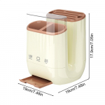 K&ouml;&ouml;ginoa riiul, l&otilde;ikelaua hoidik, kergesti puhastatav, suure mahutavusega libisemiskindel eemaldatav korraldaja, s&ouml;&ouml;giriistade s&ouml;&ouml;gipulkade hoidik hall v&auml;rv