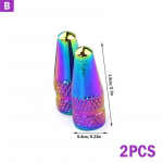 2 tk rattarehvi ventiili korgi varrekorgid tolmukate jalgrataste, autode, veoautode jaoks