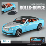 1:24 Rolls-Royce Dawn automudeli simulatsioon sulamist kabriolett sportauto heli ja valgusega tagasi t&otilde;mmatav m&auml;nguauto poiss kingituste kollektsioon kaunistused lilla