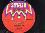 7-tolliline plaat JOHN HOLT / PHIL PRATT ALL STARS - My Heart Is Gone / Heart Version SMA2303 Smash 1970 UK Reggae, Ska & Dub Kasutatud