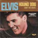 7-tolliline plaat ELVIS PRESLEY - Hound Dog / Don't Be Cruel PB11099 RCA 1977 USA Rock Kasutatud