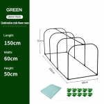 Majapidamine Aed V&auml;ike Soe Ruum Kasvuhoone R&otilde;du &Uuml;hendatav Taim Lill Kuur V&auml;ljas Lill Tuba Isolatsioonikuur