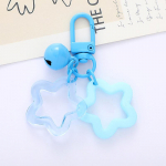 Viie otsaga Star Bell ripats v&otilde;tmehoidja kott Charm v&otilde;tmehoidja auto rippuv v&otilde;tmehoidja pruun