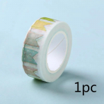 Uue v&auml;rviga liputeip DIY kaunistus scrapbooking planeerija maskeeriv teip kawaii kirjatarbed 1pcs