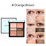 JUNGSAEMMOOL Artist Laugipalett 14,5g 3 v&auml;rvi Mitmeotstarbeline palett K-Beauty ORANGE BROWN