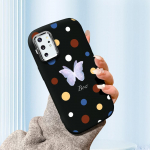 &Uuml;hev&auml;rviline h&otilde;bedase servaga objektiiv, rasvane korpus, pehme TPU vedel silikoonist kate P&otilde;rutuskindel telefoni&uuml;mbris Xiaomi Redmi Samsungile Redmi 9 roosa