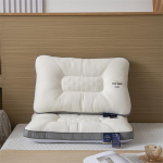 Naturaalse lateksi ja m&auml;luvahu padjap&uuml;&uuml;rid - Ergonoomiline disain paremaks uneks 48*74cm