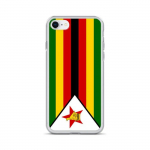 Coque - PIXELFORMA - iPhone 6S - Drapeau du Zimbabwe - Silikoonist supp - Kaitse t&auml;ielik