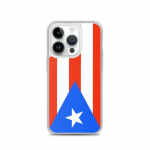 Coque iPhone &ndash; Porto Rico &ndash; Drapeau &ndash; Souple &ndash; Mitmev&auml;rviline &ndash; &Uuml;hilduv iPhone 14 Pro