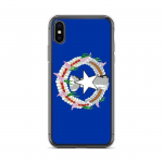Coque iPhone &ndash; Officielle &ndash; &Icirc;les Mariannes du Nord &ndash; Souple &ndash; Mitmev&auml;rviline &ndash; Vertikaalne mudel