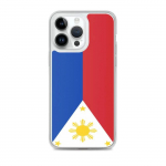 Coque iPhone &ndash; mitmev&auml;rviline &ndash; Drapeau Filipiinid &ndash; Souple &ndash; &Uuml;hilduv iPhone 14 Pro Max &ndash; Vertikaalne