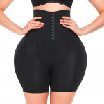 K&otilde;rge v&ouml;&ouml;kohaga kehakujundajad l&uuml;hikesed p&uuml;ksid Shapewear naistele k&otilde;hukontroll reie salendavad alusp&uuml;ksid tagumiku t&otilde;stmine Shapewear 6XL must