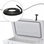 6 ft Rubber Lid Gasket Replacement DIY Trimmable for Camping Fishing Accessory Easily Install