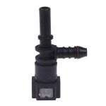 Auto k&uuml;tusetoru vooliku kiirkinnitusega nailonist pistik 7,89 mm ID6 naissoost teeliitmik Auto k&uuml;tusetoru kummist vooliku&uuml;hendus