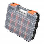 Kahepoolne t&ouml;&ouml;riistakast Riistvara t&ouml;&ouml;riistade konteiner Kast V&auml;ikeste osade hoiukarp Plastikust sorteerimiskast V&auml;ljapaneku hoiukarp