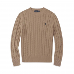 &Uuml;mara kaelusega pullover moekas top kootud kampsun vabaaja kampsun meeste riided s&uuml;gis/talv XL kaamel