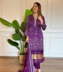 India Disainer Peori Riietus Kurta P&uuml;ksid Dupatta Komplekt Naised Bollywood &Uuml;laosa Tuunika Kurti &Uuml;likond M lilla