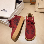 Leopard platvormiga madalad kingad Naiste sporditossud Kingad Talv 2025 Trend Reisimine Jooksmine Vabaaja kingad Mood Paelad Zapatillas Mujer 35 punane