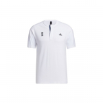 Adidas Henley Sport Vabaaja L&uuml;hikeste Varrukatega T-s&auml;rk Meeste Topid Valge GP1827 XXXL