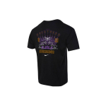 Nike Logo Kroonitr&uuml;kk Ameerika Retro Muster Spordis&auml;rk L&uuml;hikeste Varrukatega Tilkuva &Otilde;laga Meeste Topp Must FJ2351-010 M