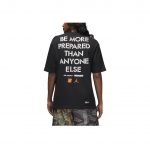 Jordan Brand&times;UNDEFEATED Logo ja Kirjadega &Uuml;mmarguse Kaelusega T-s&auml;rk Meeste Topid Must DX4305-010 XS