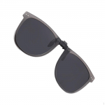 Clip on Sunglasses Anti Glare Flip up for Sport Men Women Outdoor Grey