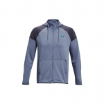 Under Armour Rush K&otilde;ikideks kordadeks Fz &Uuml;hev&auml;rviline Logo Prindiga Spordikasual Kapuutsiga Jakk Meeste Jakk Lilla 1373719-767 L