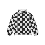 Vans p&ouml;&ouml;ratav ruuduline pikkade varrukatega pusa Unisex &Uuml;ler&otilde;ivad Valge VN00090RWHT S