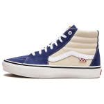 Vans Sk8 L&otilde;uend Nahk Vabaaja K&otilde;rge S&auml;&auml;rega Rula Kingad Unisex Tossud Sinine Valge VN0A5FCC89S 38.5