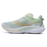 Saucony Kinvara 14 Mugavad Libisemiskindlad Vastupidavad Kerged Madalad Jooksujalatsid Naiste jooksujalatsid Valge Roheline S10823-100 38.5