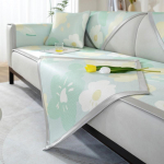 Ice siidist diivanikate suvine lahe diivanipadi Ins Style libisemiskindel diivani r&auml;tikukate elutoa m&ouml;&ouml;bli jaoks kaitsekatted 60x60cm 1pc A