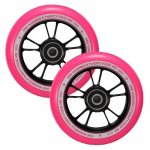 T&otilde;ukeratta rattad - 10 kodaraga 100 mm Must/Roosa - Blunt Scooters