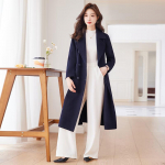 Taluoman Women's Long Wool Blend Coat M