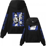 Anime My Hero Academia Pusad Midoriya Bakugo Todoroki Graafilise tr&uuml;kiga pullover Harajuku Hip Hop Unisex t&auml;navar&otilde;ivad vabaaja riided 3XL