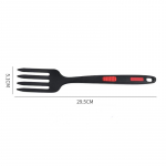 Silikoonist painduvad toiduvalmistamisn&otilde;ud Multifunktsionaalsed spagetiserverid kahvlid salatid kahvlid vispeldavad serveerimisk&ouml;&ouml;gitarvikud