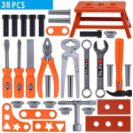 Laste t&ouml;&ouml;riistakomplekt koos elektrilise m&auml;ngutrelliga, laste j&otilde;um&auml;nguasja teesklemise m&auml;nguriistade komplekt poistele T&uuml;drukutele Haridus Montessori &otilde;pe