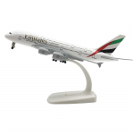 1/300 20CM Araabia &Uuml;hendemiraadid Lennufirma airbus A380 Lennuk Lennukimudel Lennukimudel Valatud Metallist Lennukid Kogumiseks Kingitused